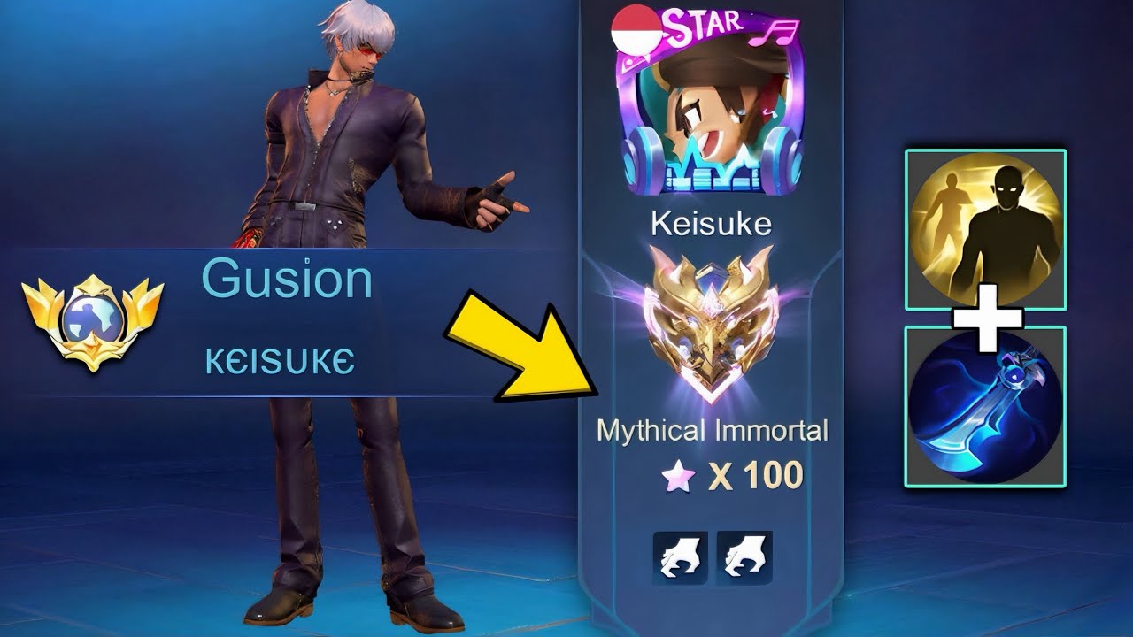 THIS IS HOW TO PLAY TOP GLOBAL GUSION IN MID SOLO RANK!! (must watch!) - Mobile Legends