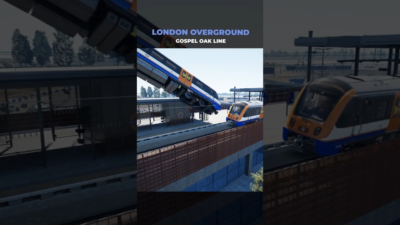 London Overground Train Crashes #2 | Gospel Oak &ndash; Barking | Train Sim World 6