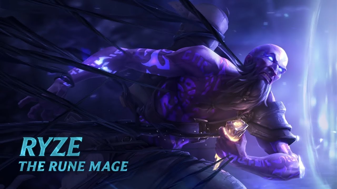 Ryze in smurf is op!!  Quadrakilll !!!