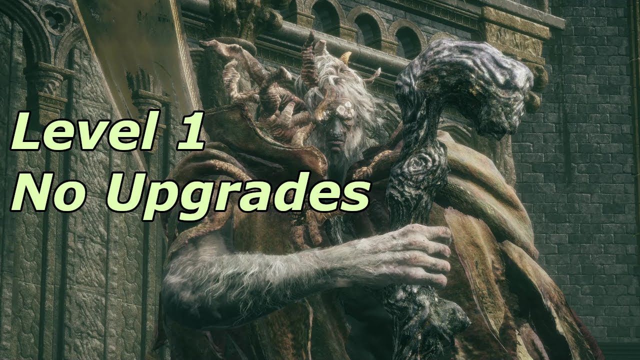 Elden Ring - Margit, the Fell Omen RL1+0 (Level 1, No Weapon Upgrades)