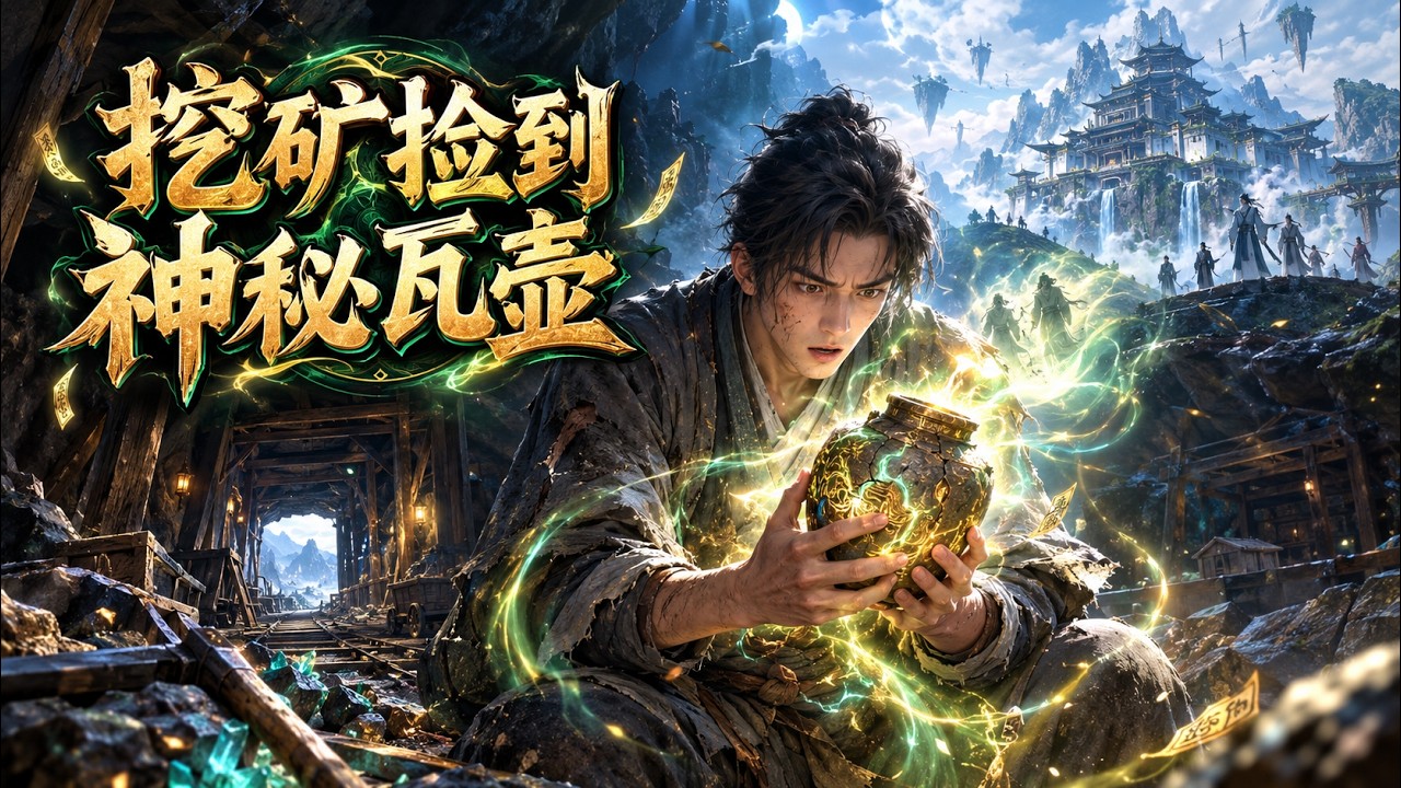 【FULL】《瓦壶助我逆天修仙》宗门眼中的废灵根杂役，意外得到神秘瓦壶，从此修炼速度彻底逆天！｜爆更剧场