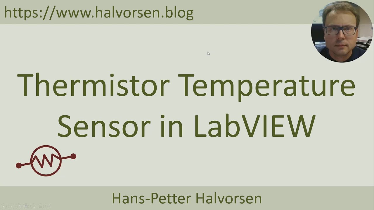 Thermistor Temperature Sensor in LabVIEW
