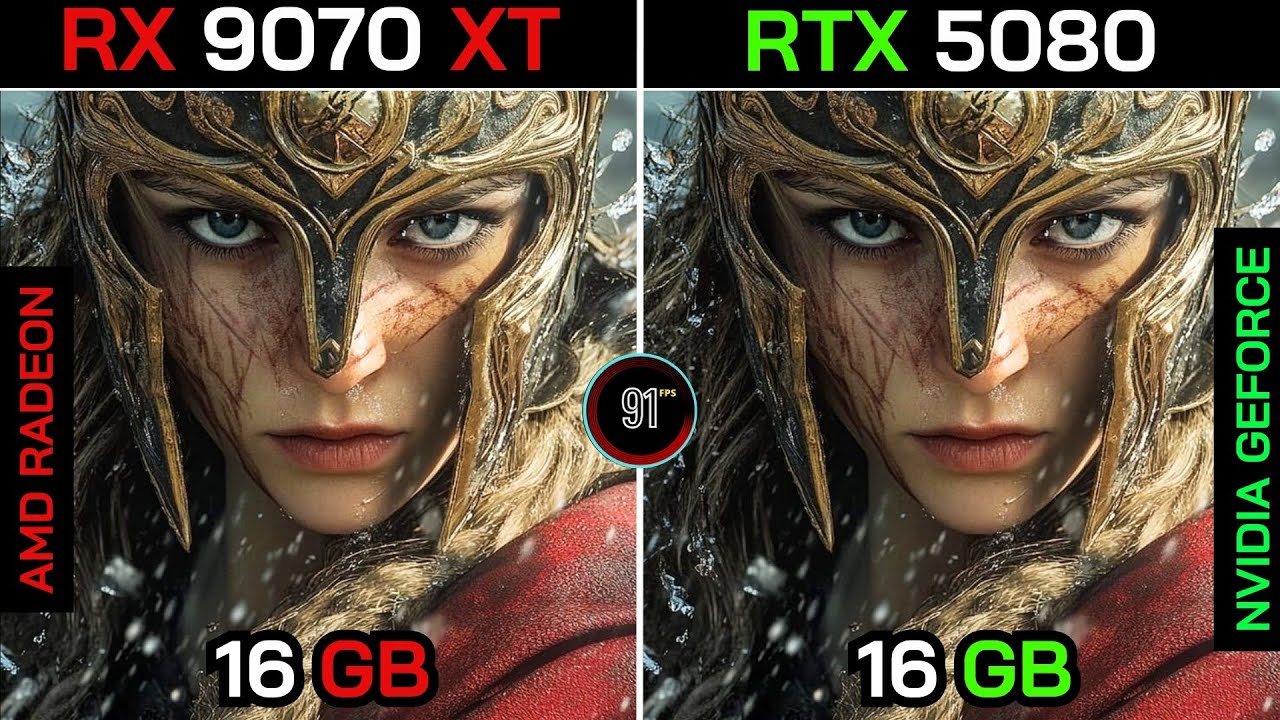 RX 9070 XT vs RTX 5080 + Ryzen 7 9800X3D | 20 Games Tested &ndash; Which One Deserves Your Money?