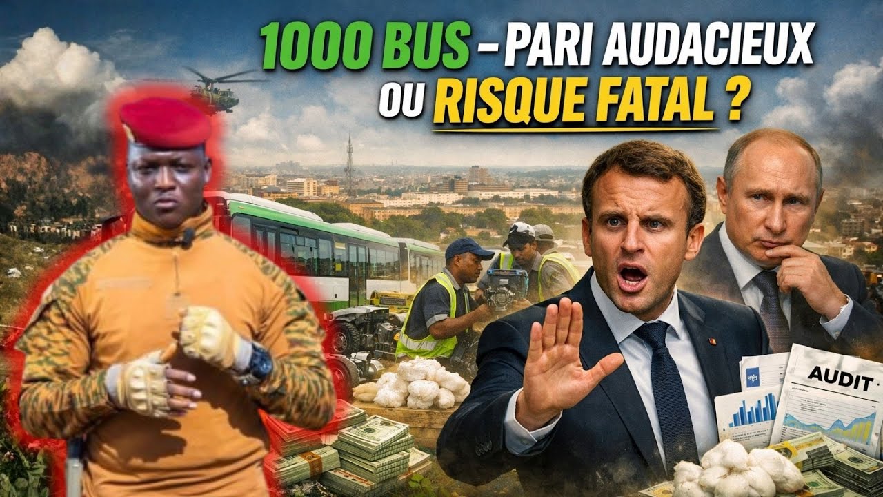 Ibrahim Traoré fait l’impossible : financer 1 000 bus sans aide de l’Occident