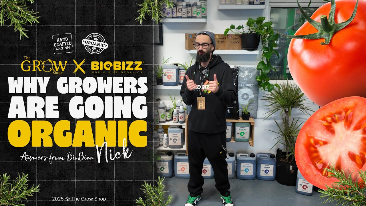 100% Organic Nutrients & Soil are taking over the Grow Market, but why ?