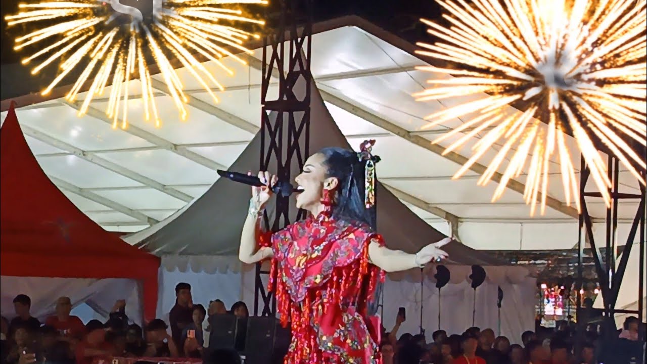 Imlek dan cap go meh 2026 krisdayanti show di kota singkawang