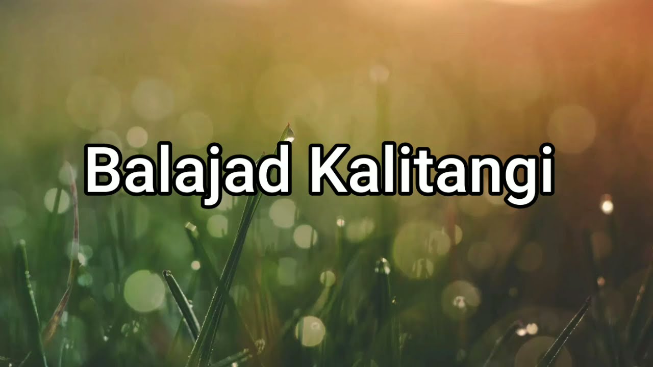 Kesenian tradisonal Balajad Dusun Kalitangi