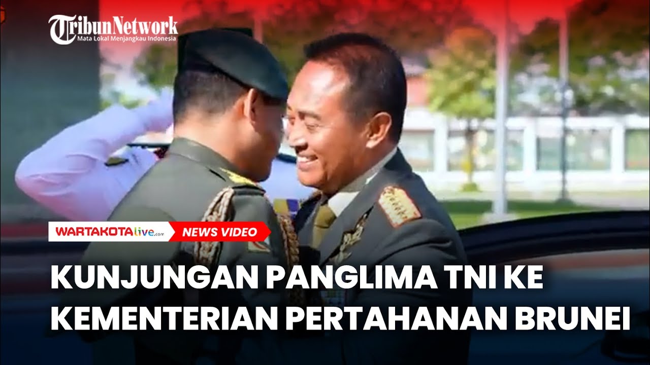 Kunjungan Panglima TNI ke Kementerian Pertahanan Brunei Darussalam