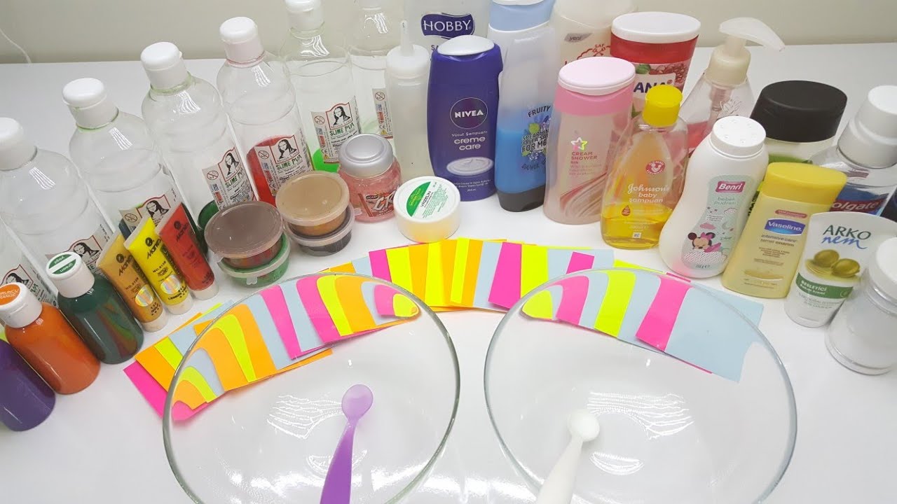 Eğlenceli Çöplük Slime Challenge - Kimin Slime'ı Çöp Oldu