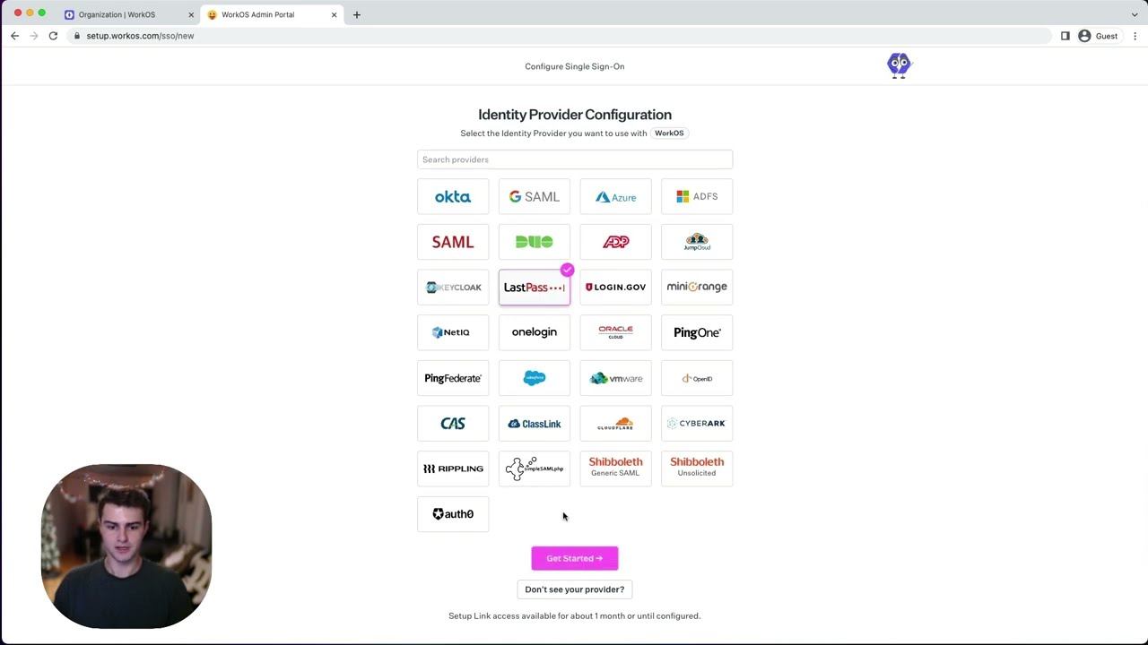 WorkOS Admin Portal Custom Branding Demo