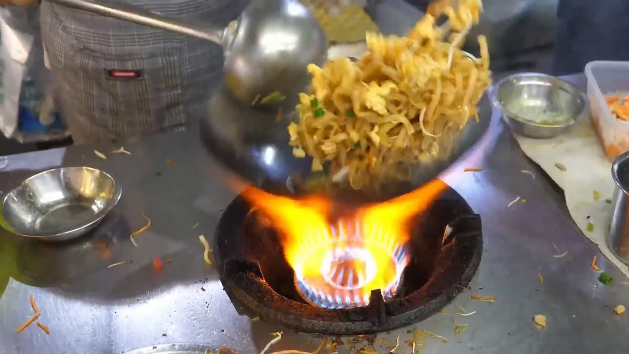 Fried Noodles, Fried Rice, Fried Rice Noodles Wok Food Collection！中国街头炒锅美食炒粉炒饭炒面合集