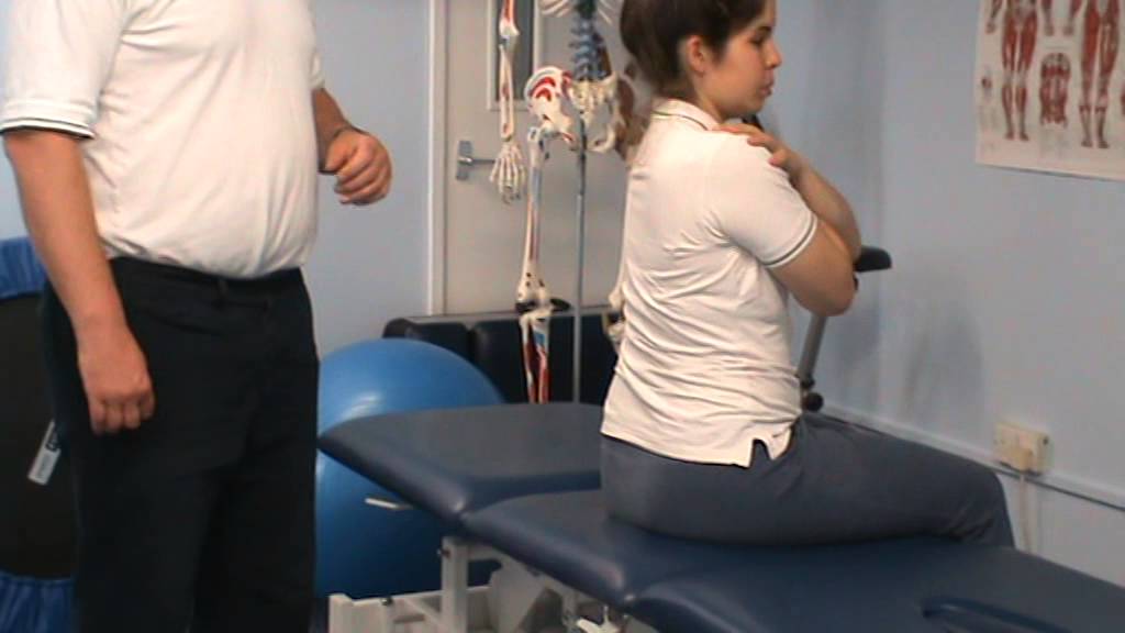 How to self treat thoracic spine