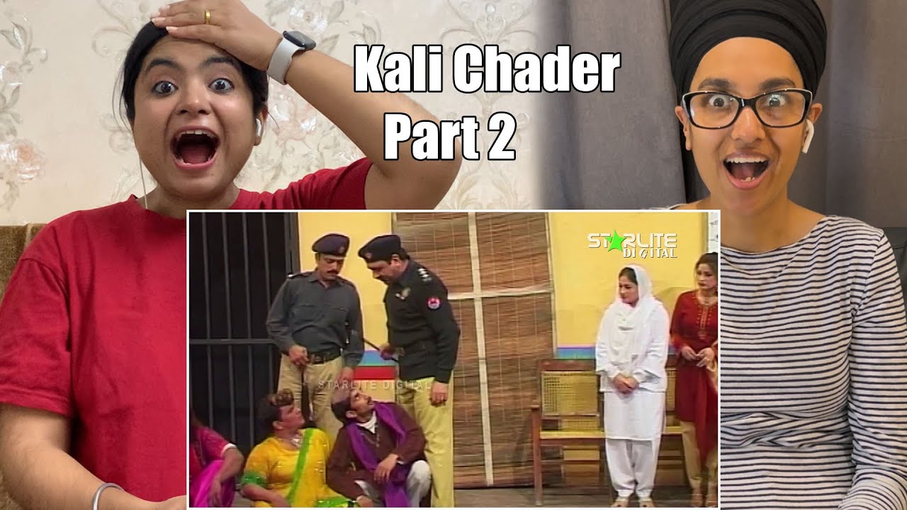 Indian Reacts To Amanat Chan and Sohail Ahmed Naz New Pakistani Stage Drama Kali Chader Part 2