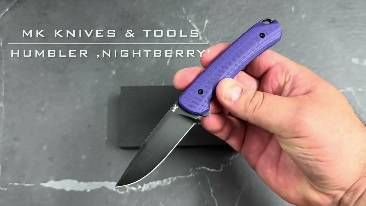 Humbler 'Nightberry' by MK Knives & Tools