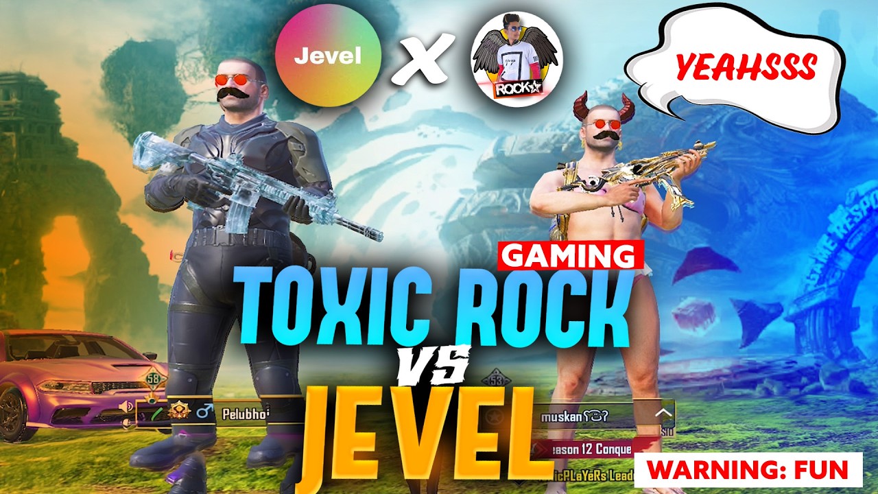 @Jevelu & @rock-live90  CRAZZY MOMENTS  | 😂TROLLING TEAMMATES |