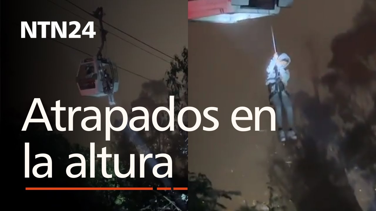 80 personas atrapadas en un teleférico turístico en Ecuador: así las rescataron