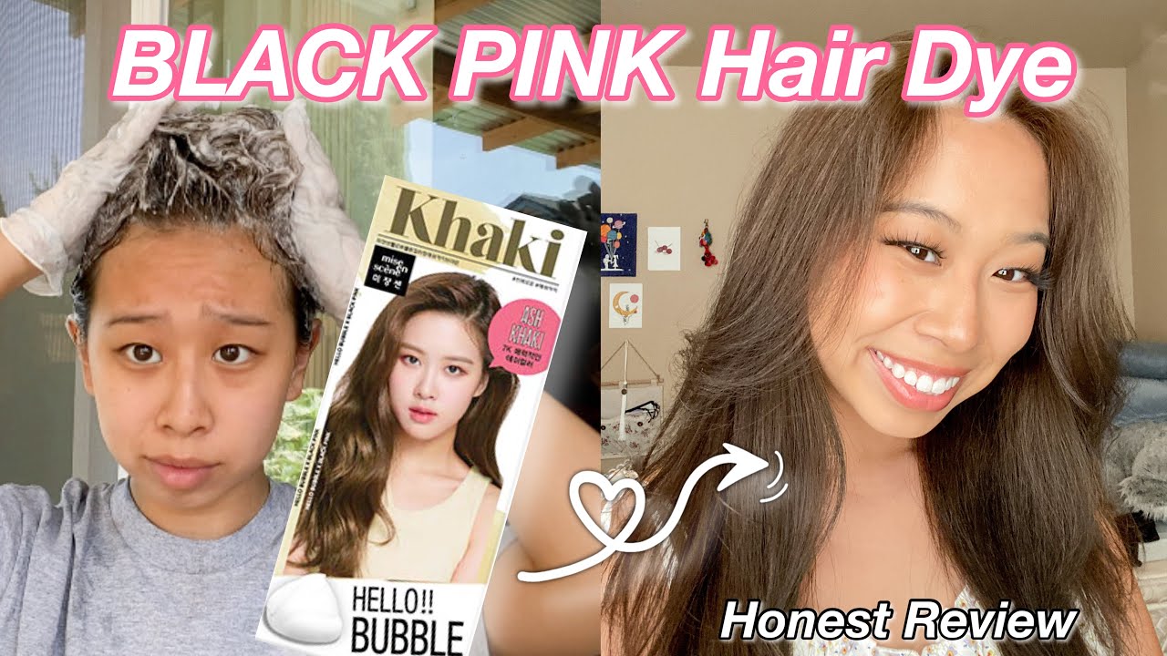 BLACKPINK Bubble Hair Dye | Ash Khaki