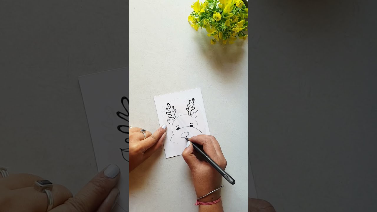 Quick And Easy Christmas Greeting Card 