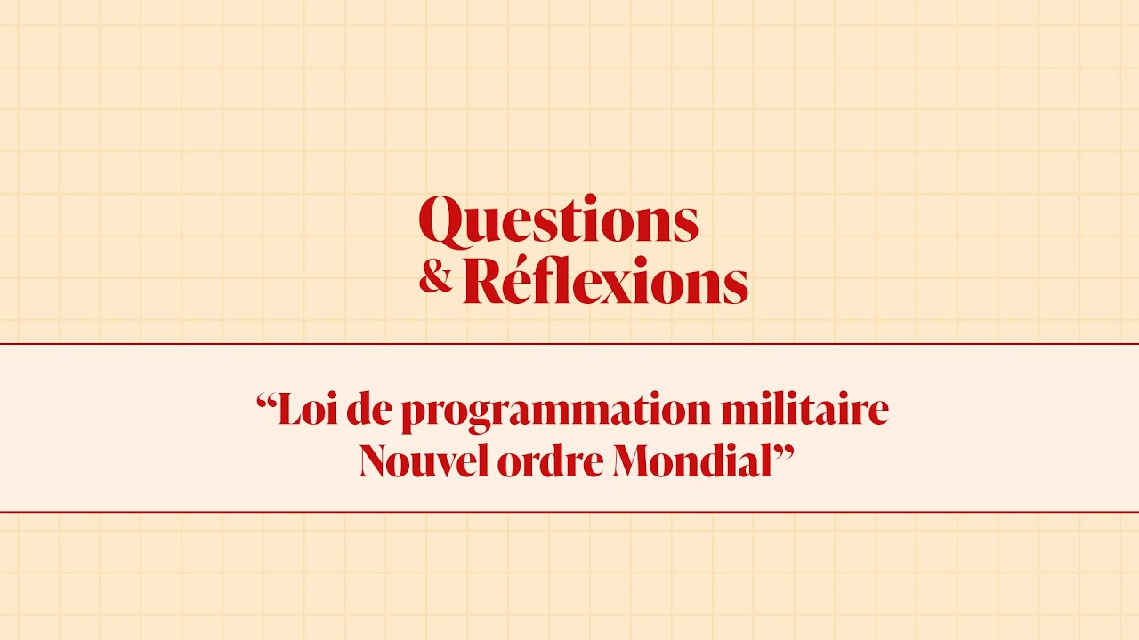 QUESTIONS ET REFLEXIONS: 
