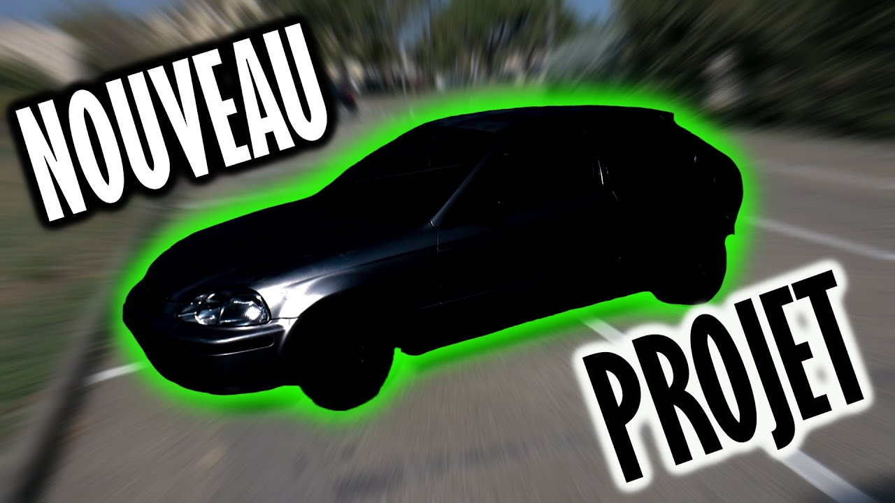 MON NOUVEAU PROJET AUTOMOBILE !!