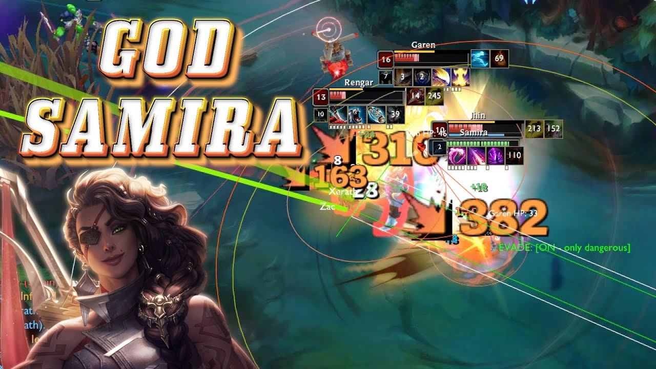 SCRIPTING SAMIRA MONTAGE [UNDETECTED LOL SCRIPT 2022]