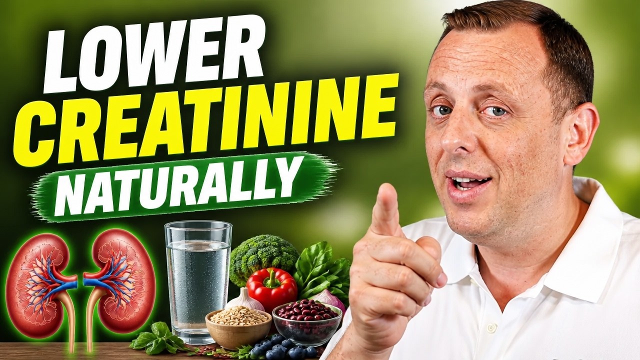 Lower Creatinine Naturally: Improve your Kidney Health and avoid kidney failure w/ lower creatinine