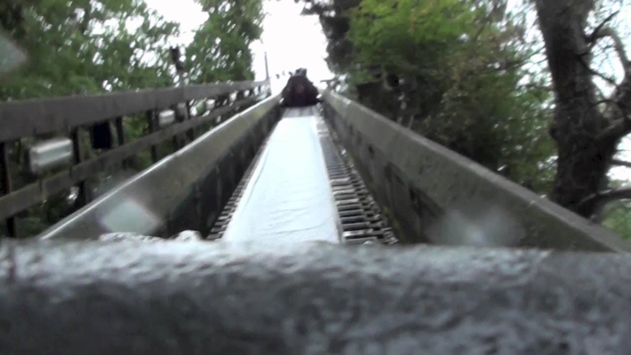 Loggers Leap OnRide Front Row HD POV 1080p - THORPE PARK
