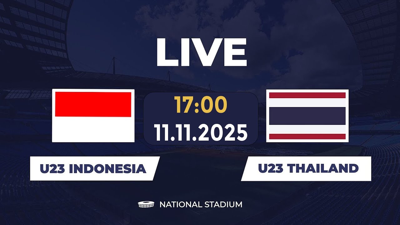 🔴 U23 Thái Lan - U23 Indonesia | Căng Thẳng Tột Cùng