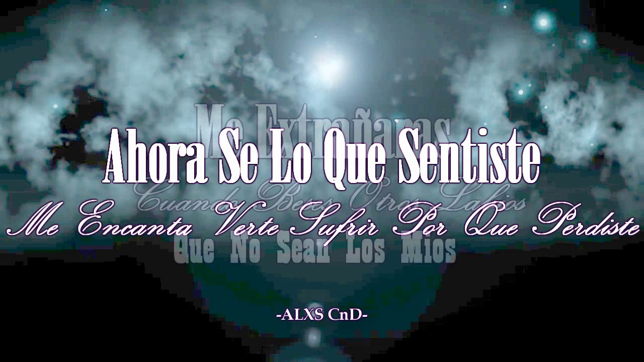 Me Extrañaras -  Kronos (feat Manhy y Eslok Diaz) (letra)