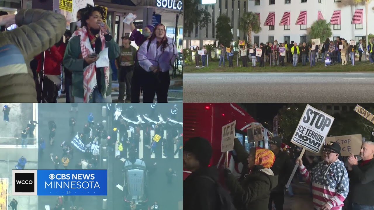 Protests against fatal ICE killing of Renee Good spread across Minnesota, U.S.