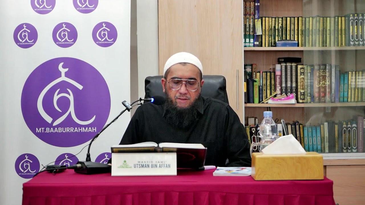 [Live] Akhlak Mulia : Jalan Menuju Kemuliaan Dunia dan Akhirat - Ustadz Azhar Khalid Bin Seff
