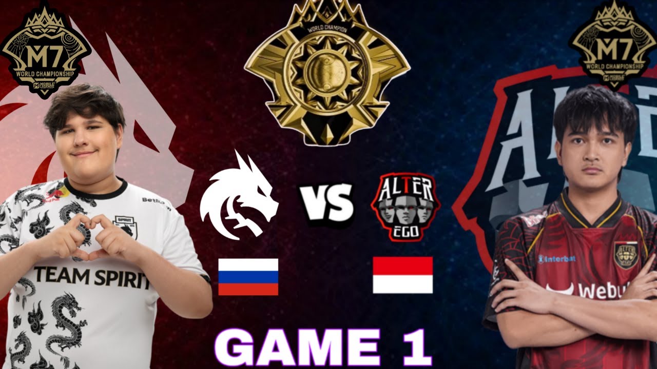 [GAME 1] ALTER EGO vs TEAM SPIRIT | M7 KNOCKOUT STAGE | LOWER BRACKET | AE vs TS