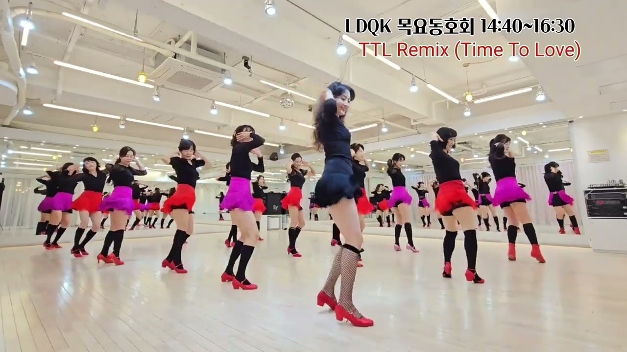 TTL Remix (Time To Love) Line Dance l High Beginner l Linedancequeen l Junghye Yoon