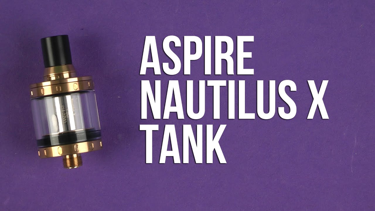 Распаковка Aspire Nautilus X Tank Gold
