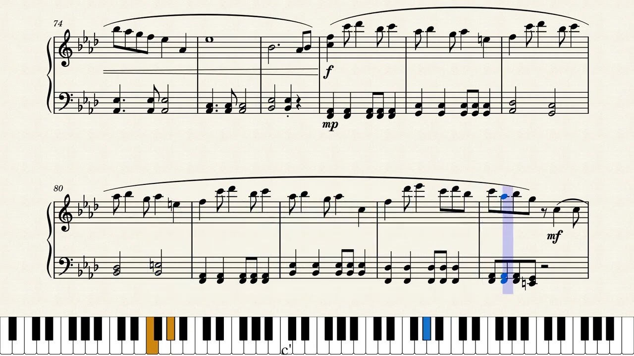 [Enstars!!] Shukufuku no Library (祝福のLibrary) Full Version Piano Arrangement - Valkyrie