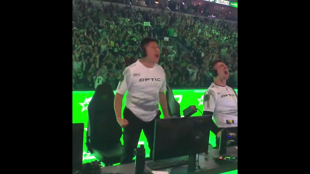 COD CHAMPS 2024 OPTIC WINNING MOMENT #gaming #cdl #optic