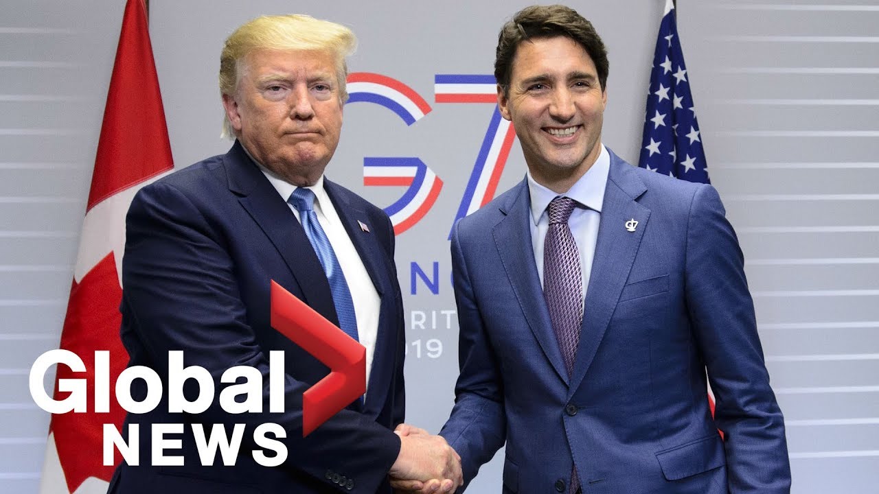 Trudeau talks trade with Trump at G7 summit
