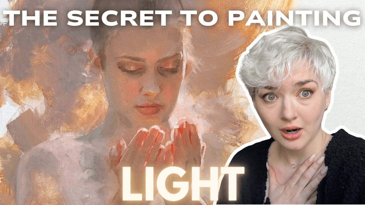 The Secret to Painting LIGHT in Oils (Alla Prima Portraiture)