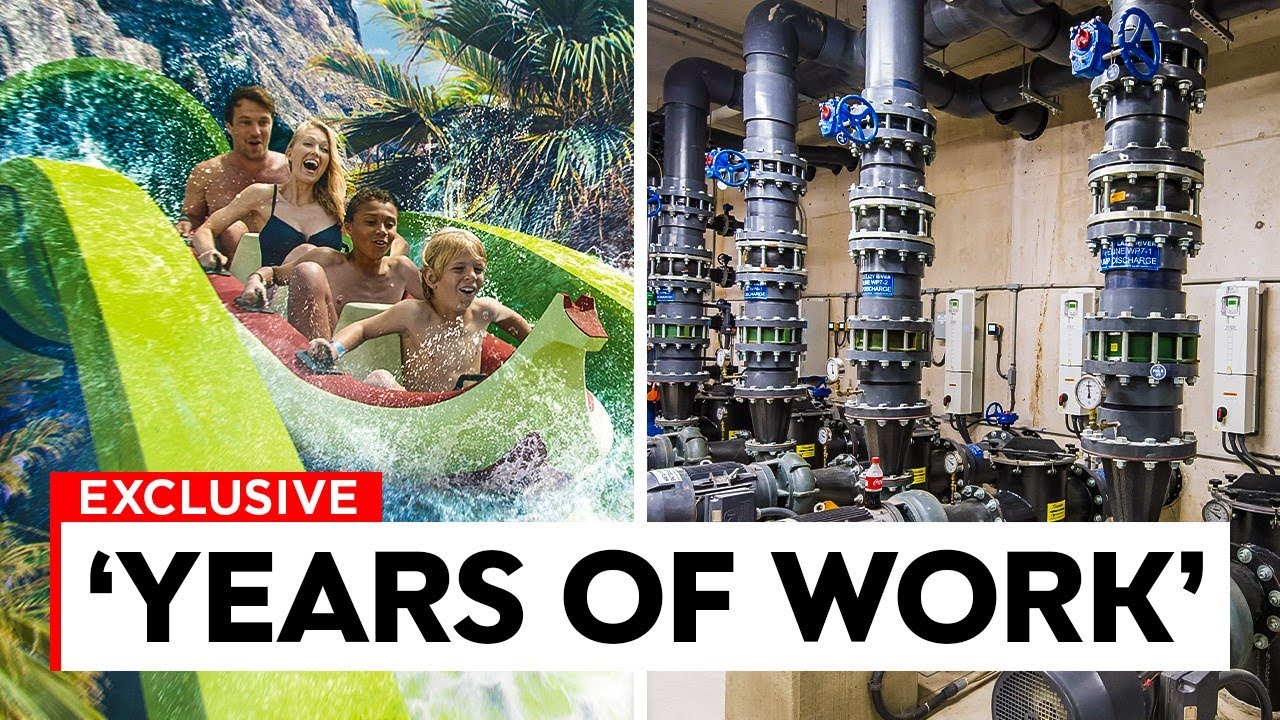 How Does The Plumbing At Water Parks REALLY Work!?