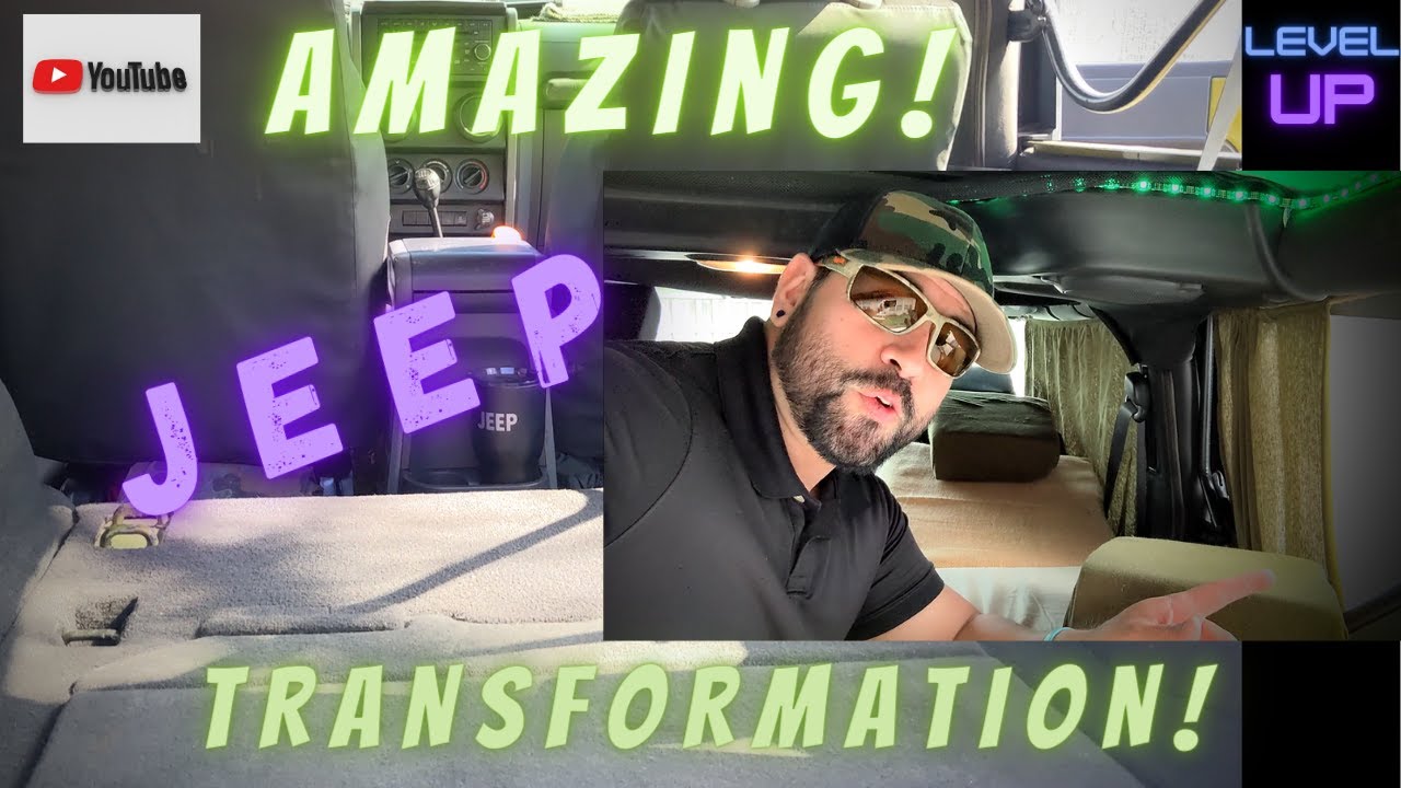 Переоборудование 2-дверного Jeep Wrangler в кемпер