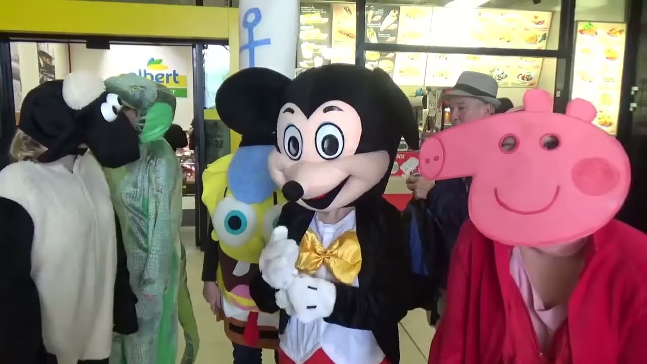 Mickey a jeho kamarádi   Na výstavě  Obři oceánů  v OC Letmo