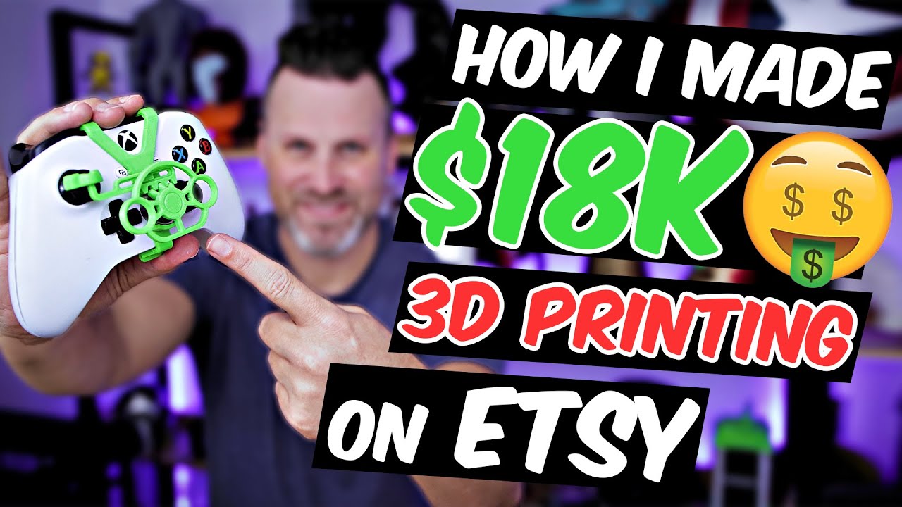 Как я заработал 18 тысяч долларов на 3D-печати на Etsy — 4 совета для начала