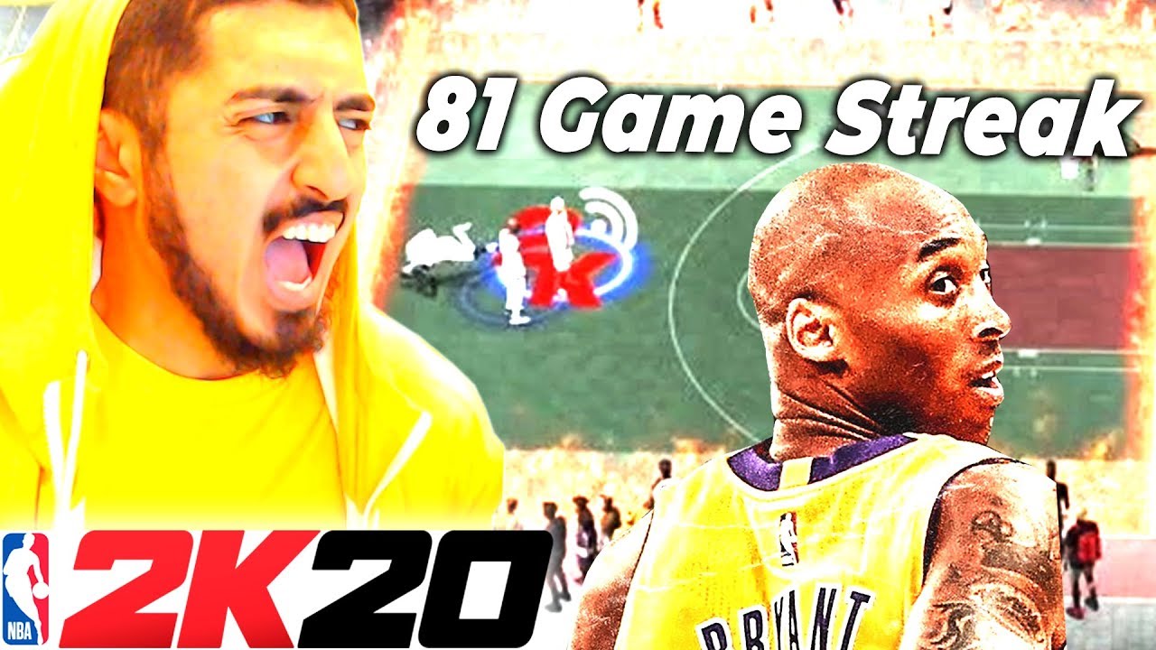 I Went On A 81 Win Streak for Kobe Bryant in NBA 2K20