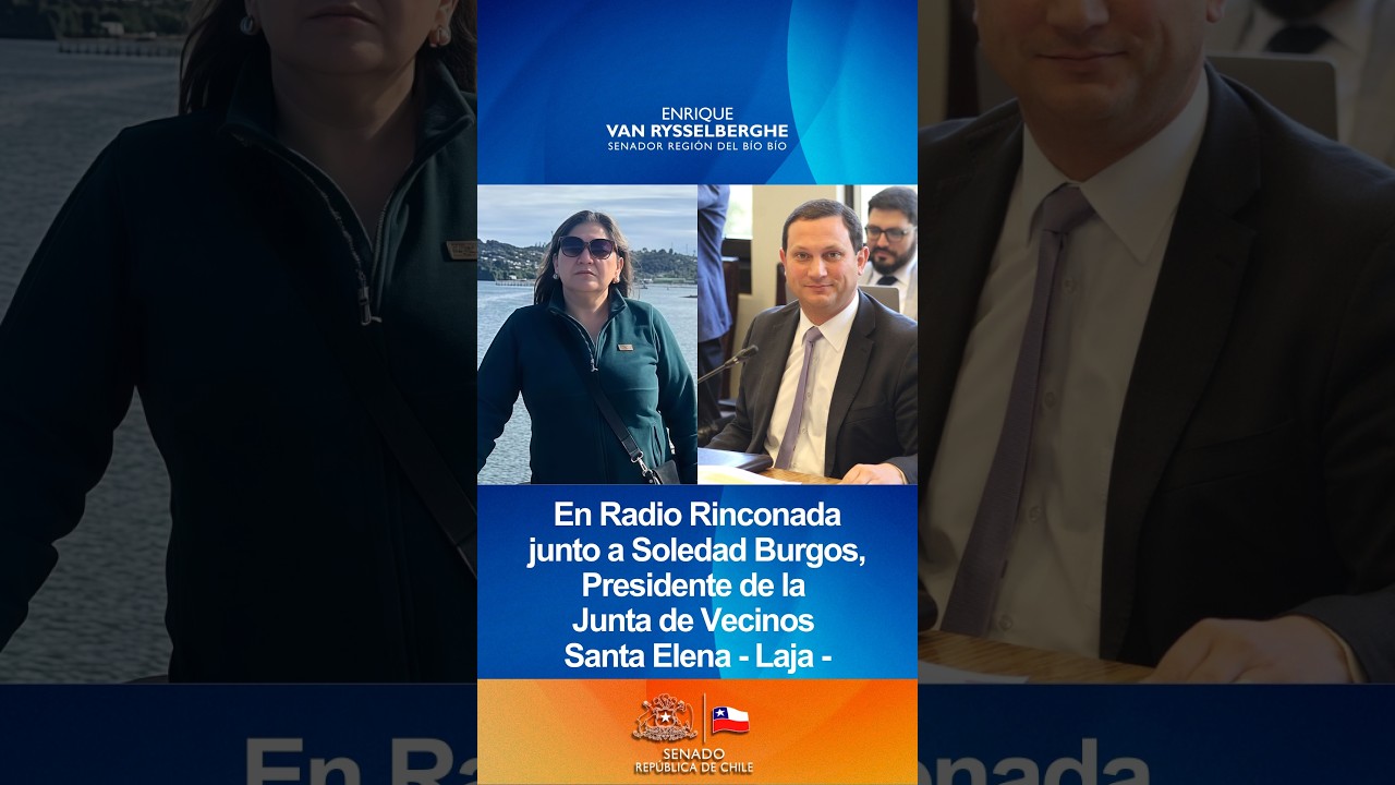 En Radio Rinconada junto a Soledad Burgos, Presidente de la Junta de Vecinos Santa Elena - Laja -