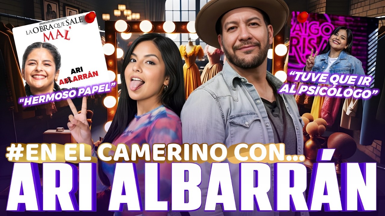 Que alguien me EXPLIQUE, ¿POR QUÉ Ari Albarrán TIENE ESTO en su  CAMERINO? 🤯 | Faisy