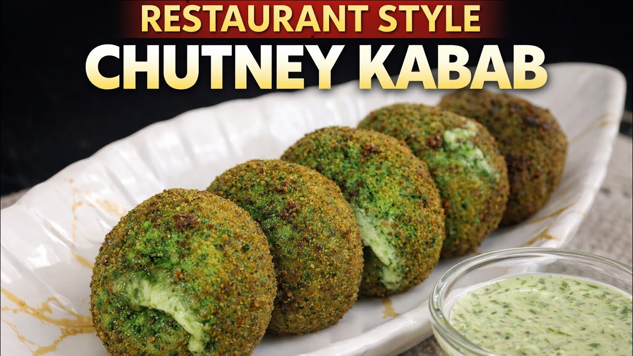 Green Chutney Kabab | Quick & Flavorful Iftar Special #recipe #cooking #chicken #2026 #viral #ramzan