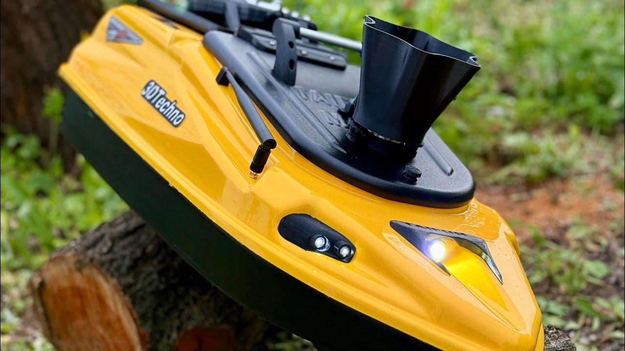 Кораблик Taifun Maxi з GPS Twin та ехолотом Toslon TF520