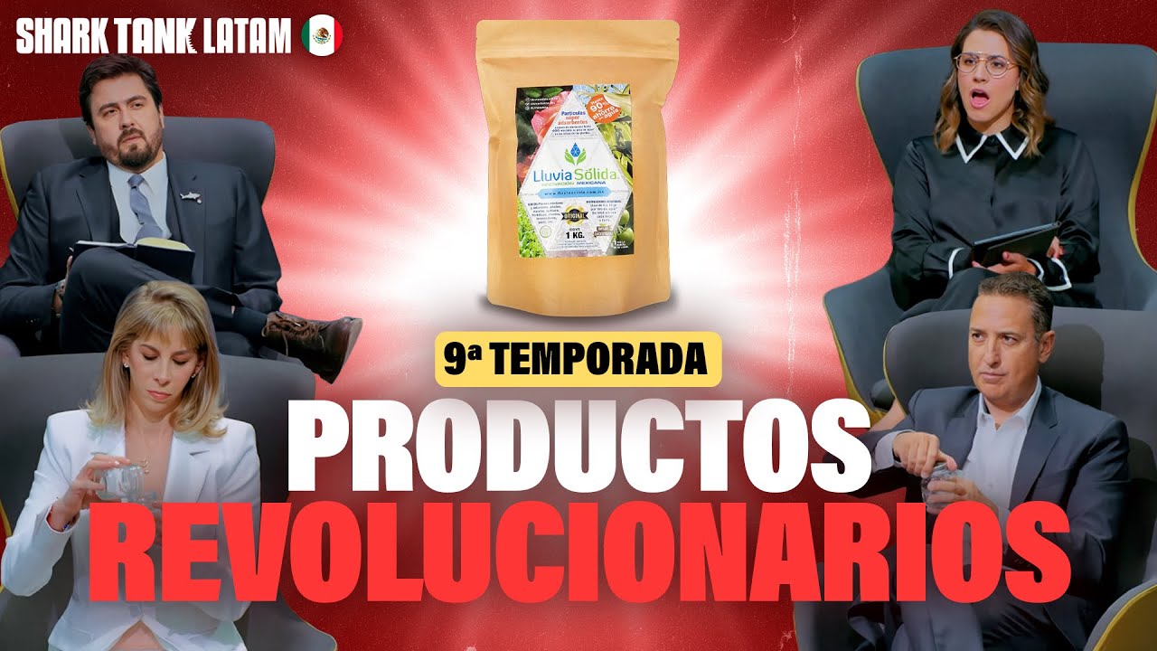 Agua sólida para cultivos, skincare tecnológico y más 🇲🇽 | Shark Tank Latam