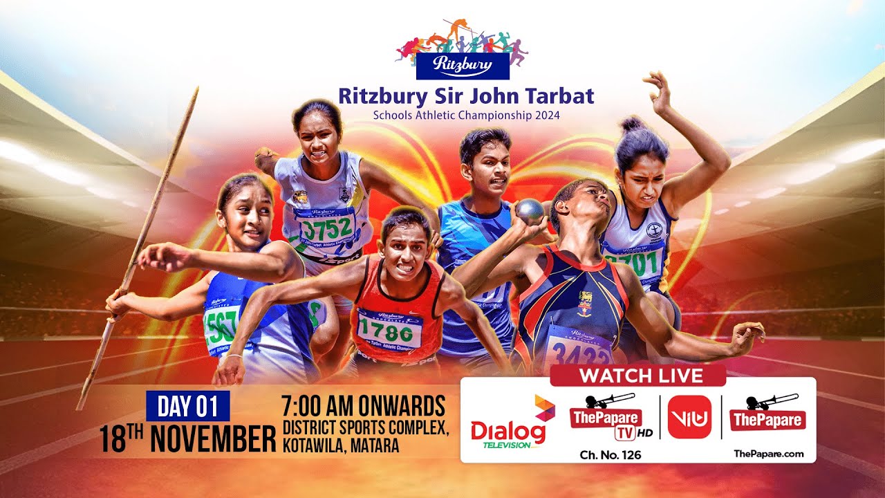 53rd Ritzbury Sir John Tarbat Junior Athletic Championship 2024 - Day 01