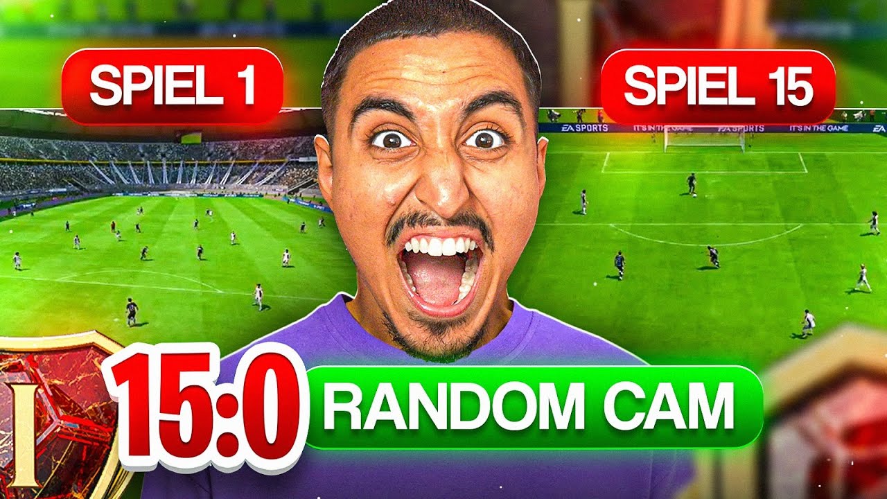 JEDES SPIEL = NEUE CAM 📸 15-0 WL FUT CHAMPS CHALLENGE 🧪